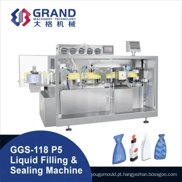GGS-118 P5 Plastic Ampoule formando máquinas de vedação de enchimento